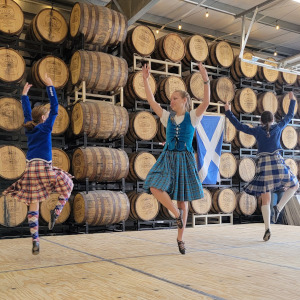 Highland dancers